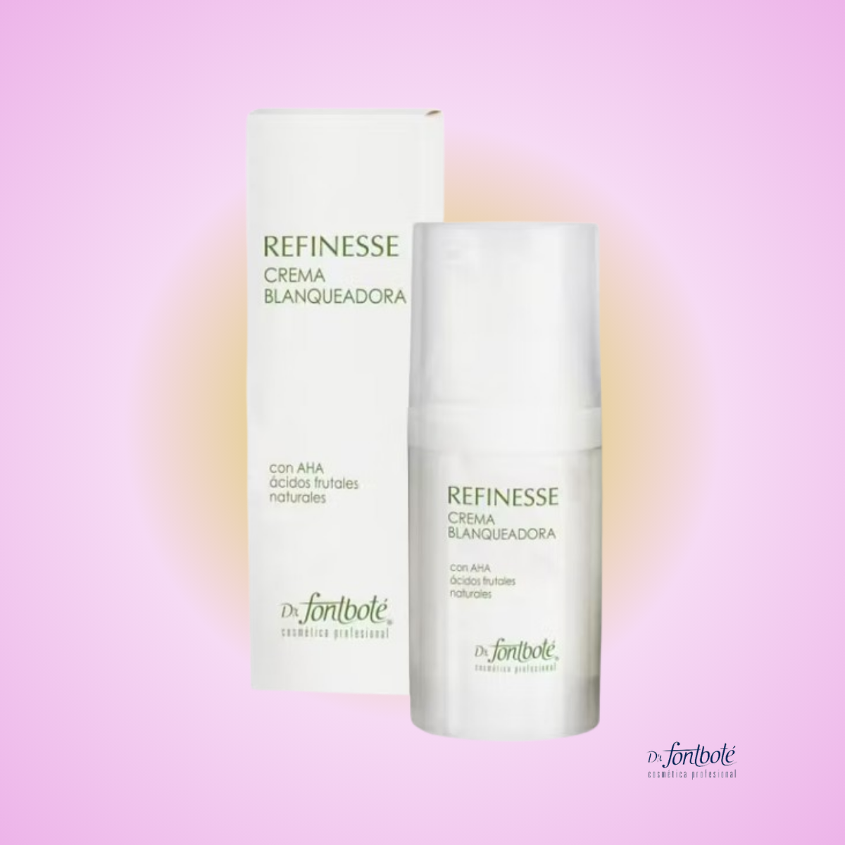 Crema Blanqueadora Con Aha Dr Fontbote