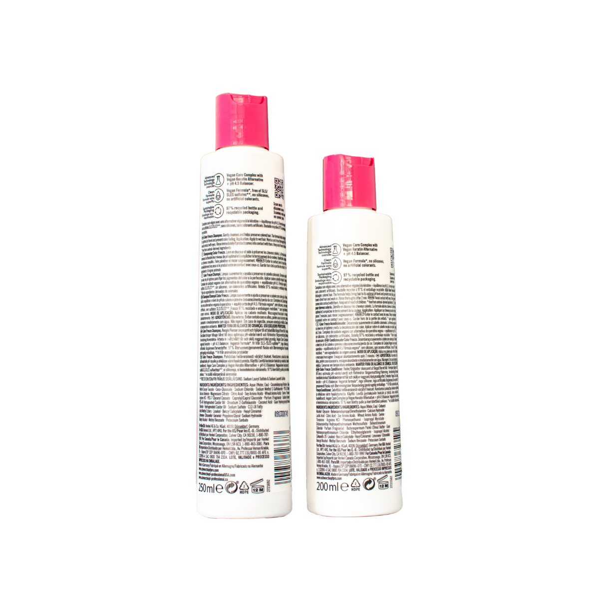 Shampoo Y Acondicionador Color Freezer PH 4.5