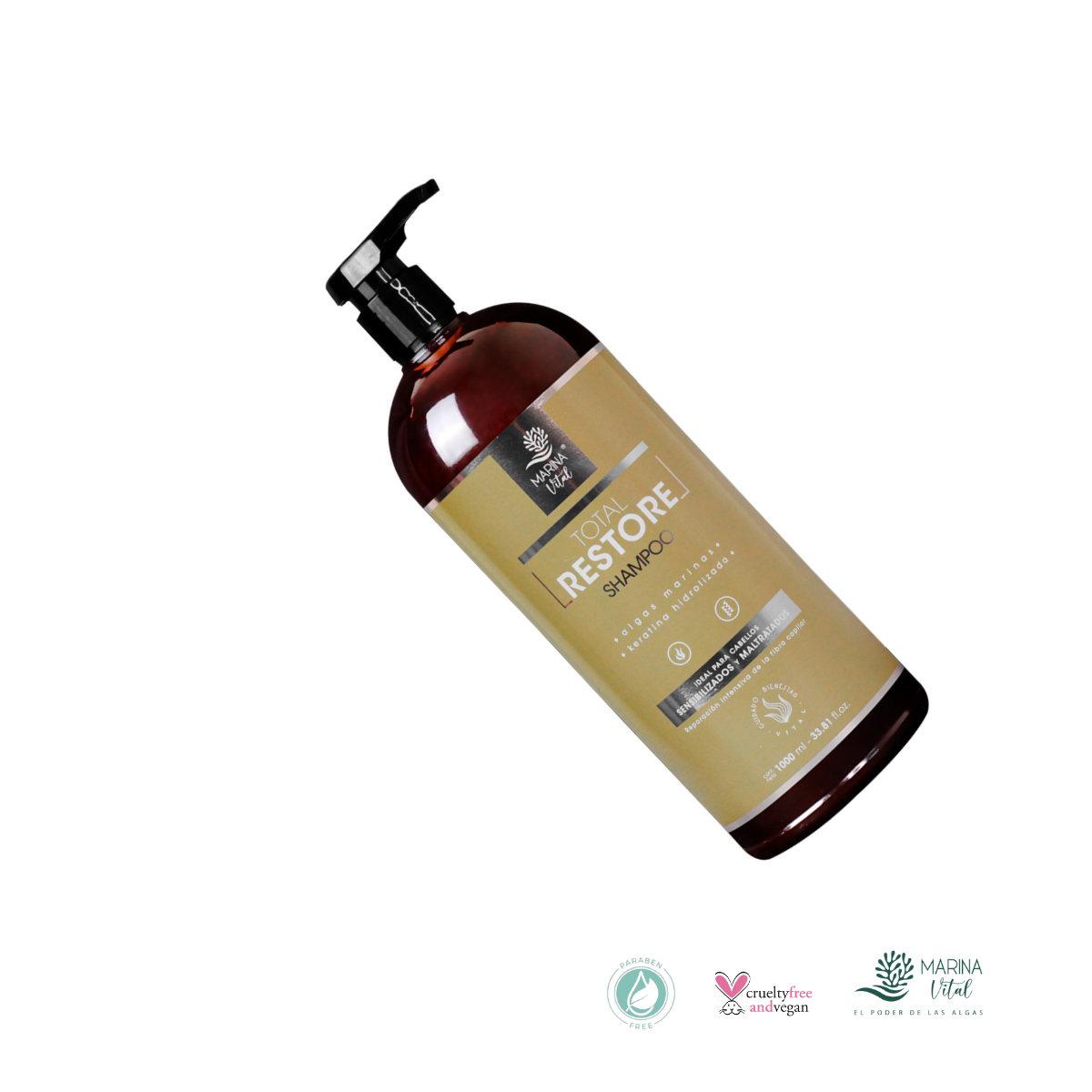 Shampoo Restaurador Marina Vital 1000 ml