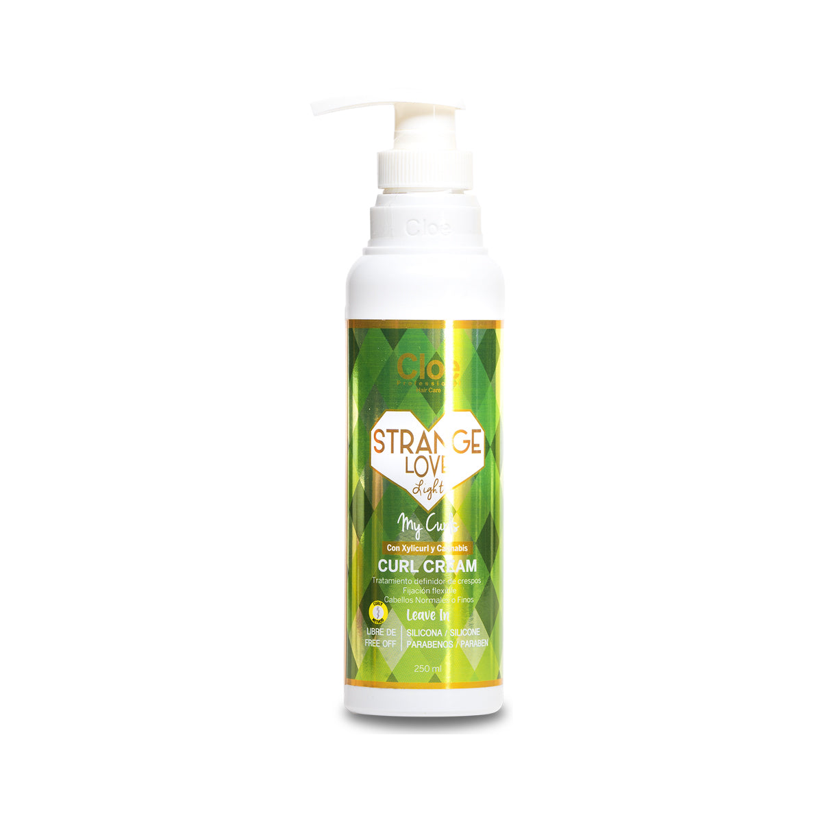 Crema Modeladora Rulos Strange Love Light Curl Cloe 250 Ml