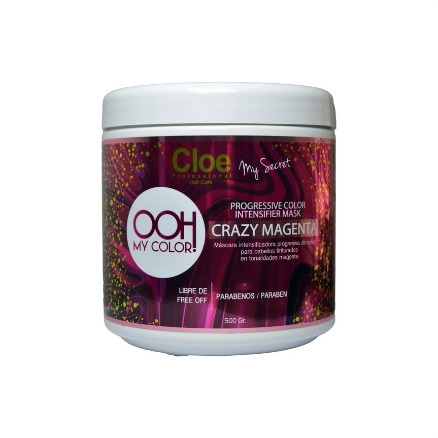 Mascara Cloe Professional Ooh My Color Crazy Magenta 500 g