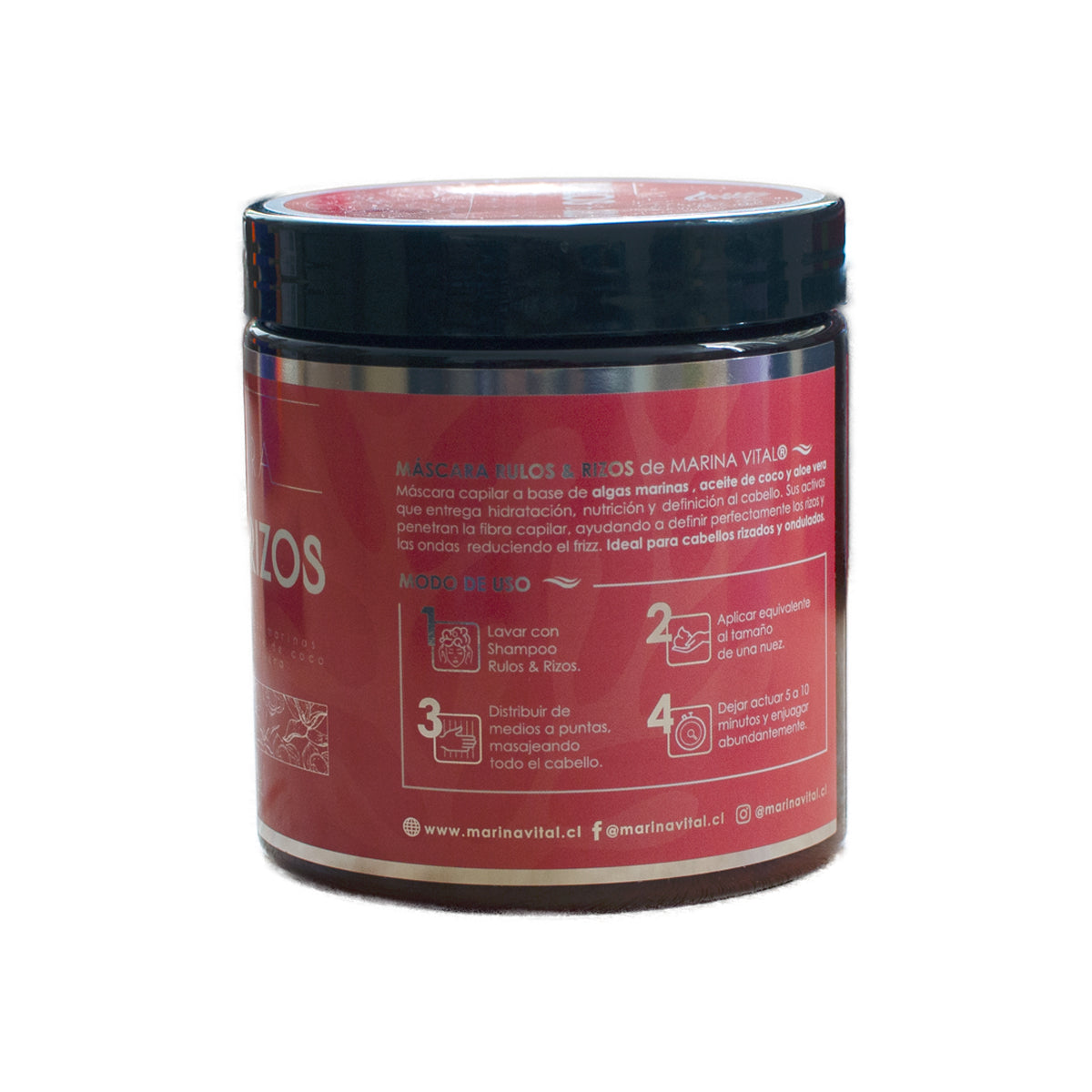 Mascara Rulos y Rizos Marina Vital 500 ml