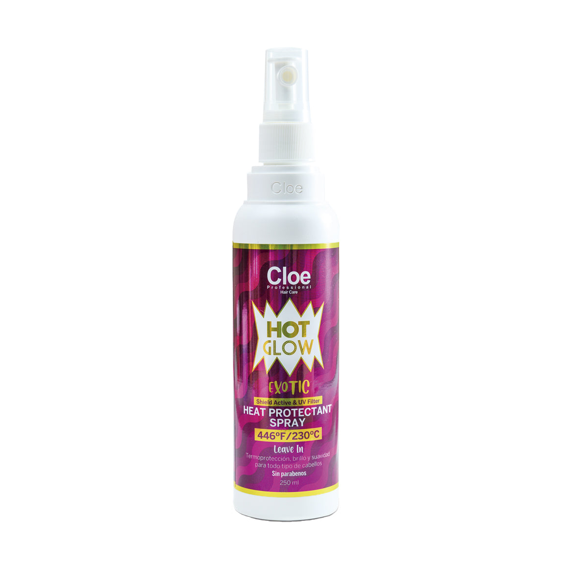 Spray Cloe Professional Hot Glow Exotic termo protección de 250mL