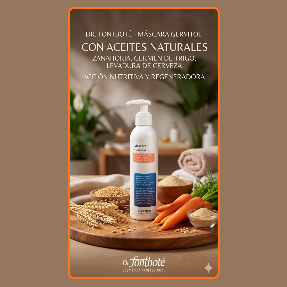 Mascara Nutrit Gervitol C/aceite De Zanahoria 150 G