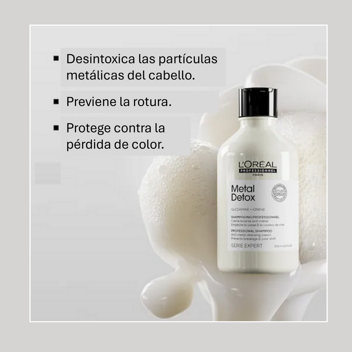 Shampoo Metal Detox 300 ml Loreal Professionel