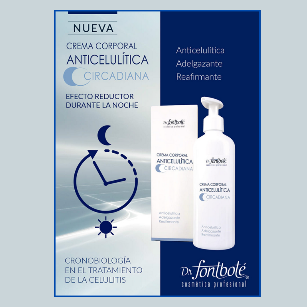 Crema Corporal Anticelulitis Circadiana Dr Fontbote