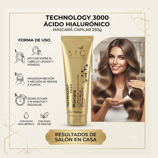 Máscara Home Care Technology 3000 250 Grs. Sic Professional