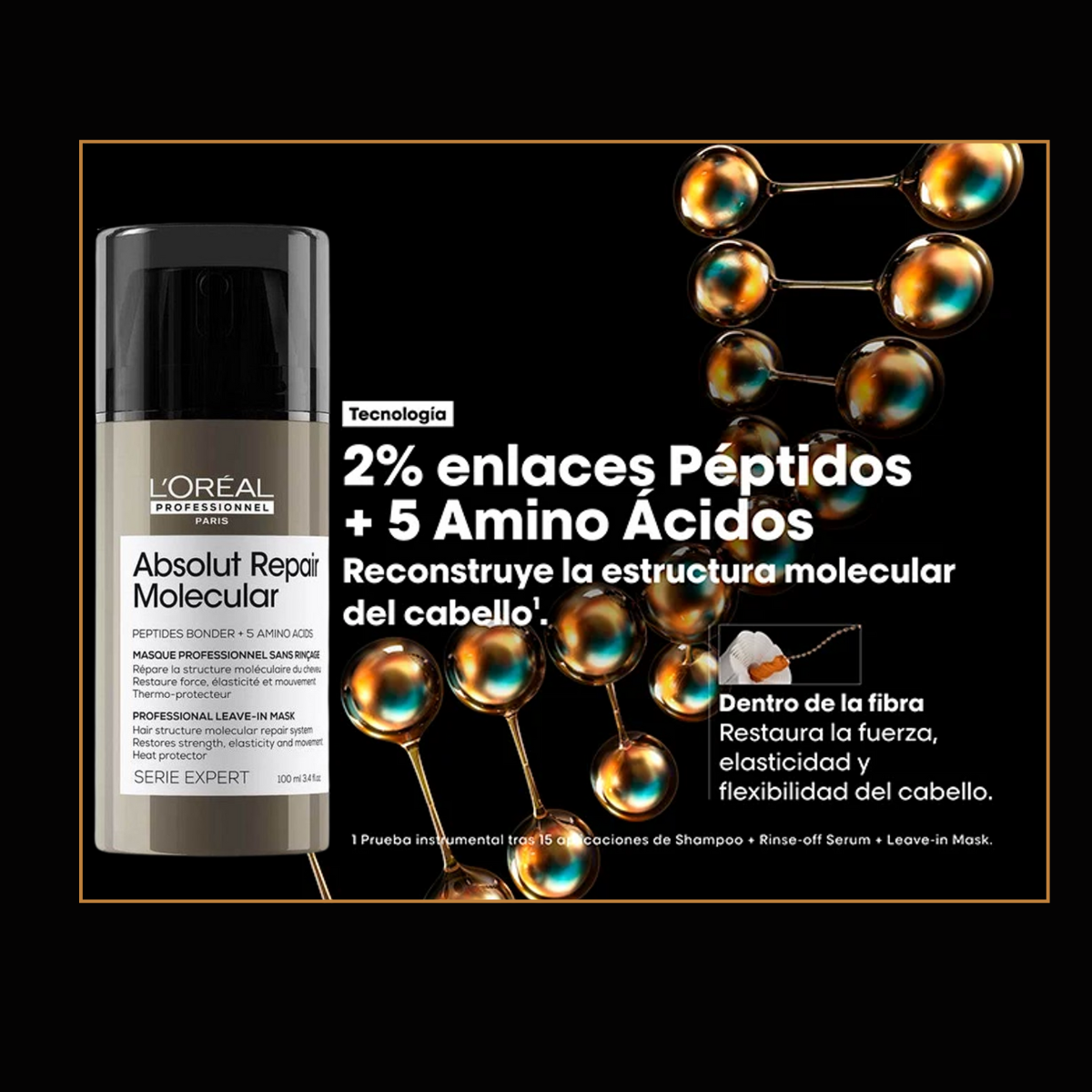 Leave In Absolut Repair Molecular 100 ml Loreal Professionel