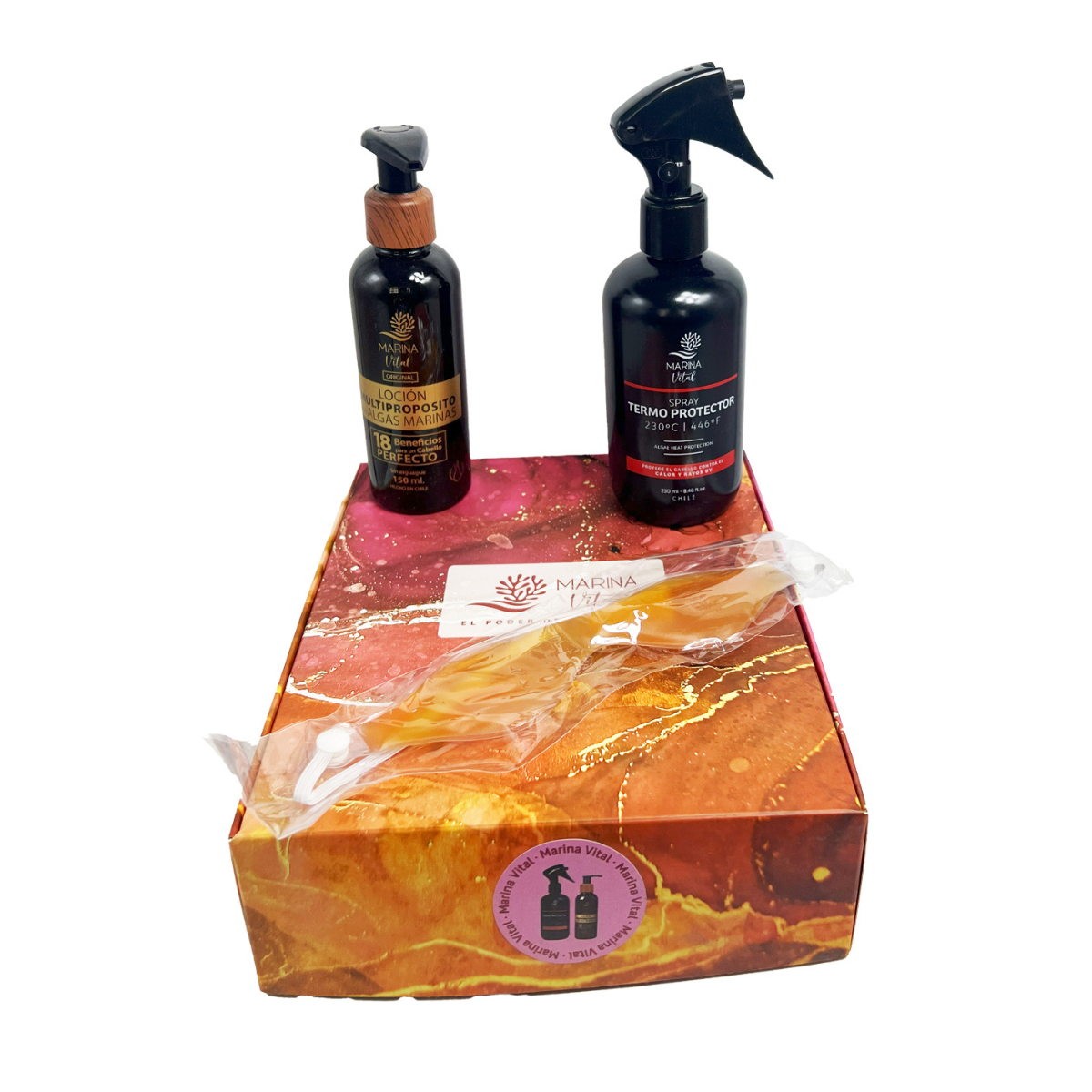 Kit Termoprotector + Locion Multipropósito 150 Ml MARINA VITAL