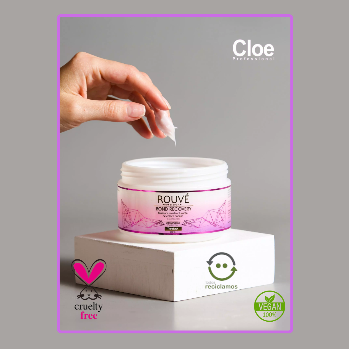 Mascara Bond Recovery Rouve Cloe 270 gr