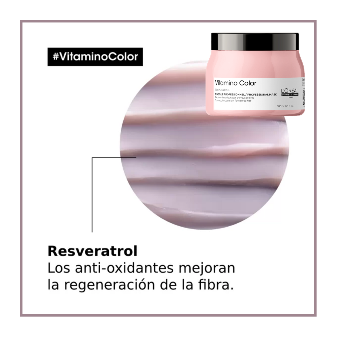 Mascara Vitamino Color 500 ml Loreal Professionel