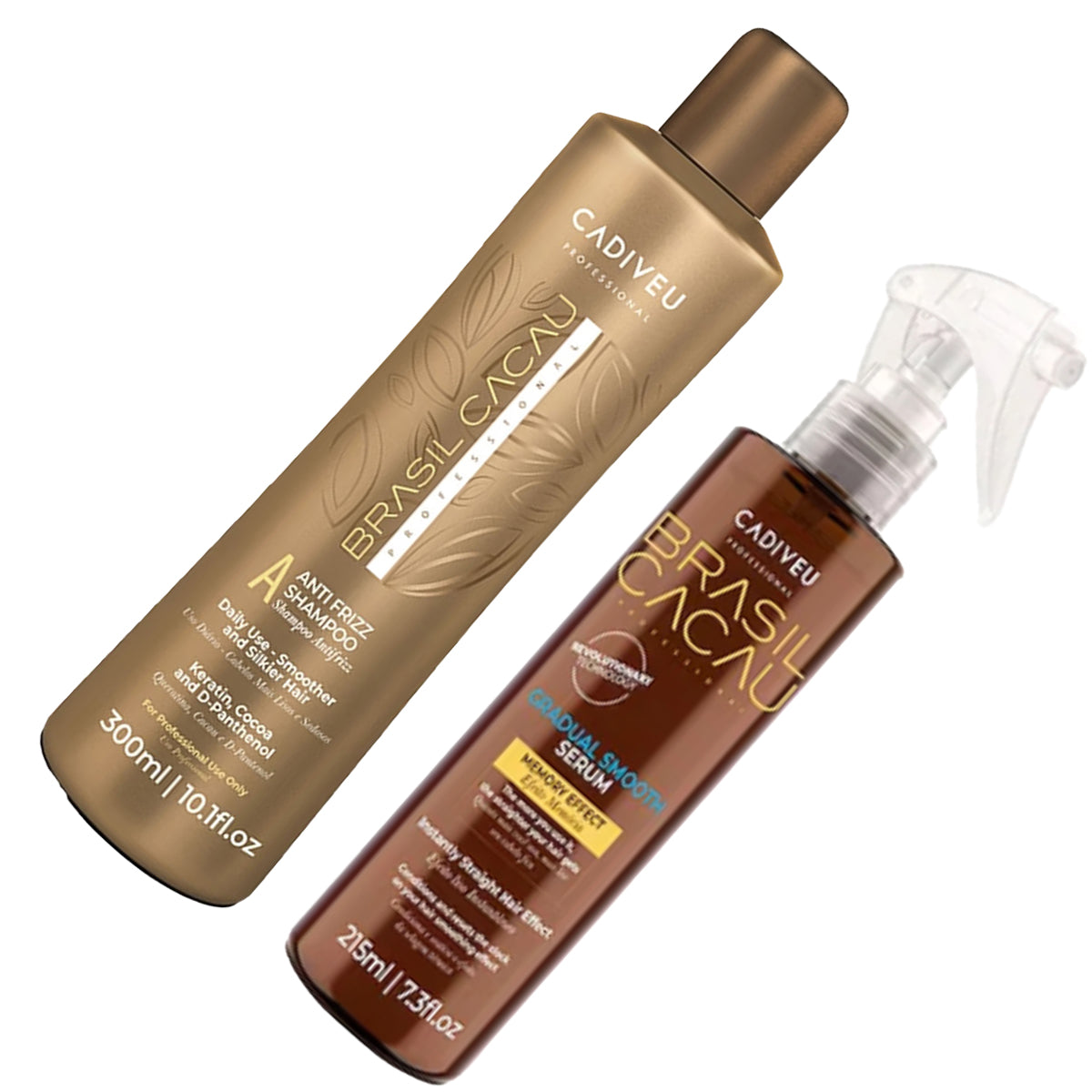 SHAMPOO 300 ML (1) + LISO MAGICO 250 ML (1) PACK BRASIL CACAU