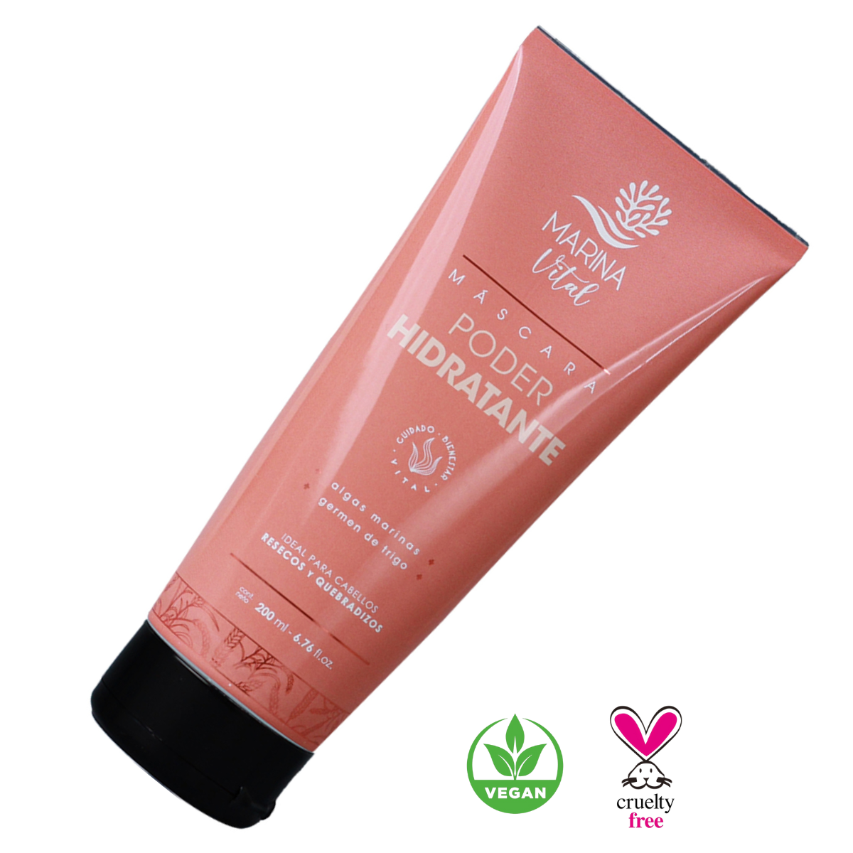 Mascara Poder Hidratante 200 ml Marina Vital