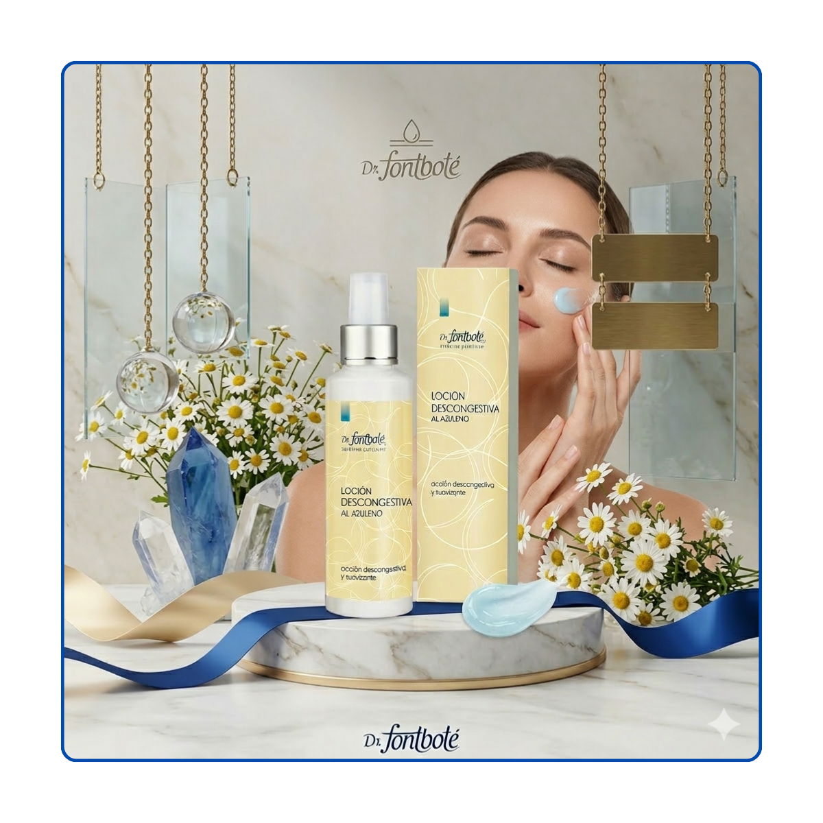 Locion Descongestiva Al Azuleno Dr Fontbote 150 ml