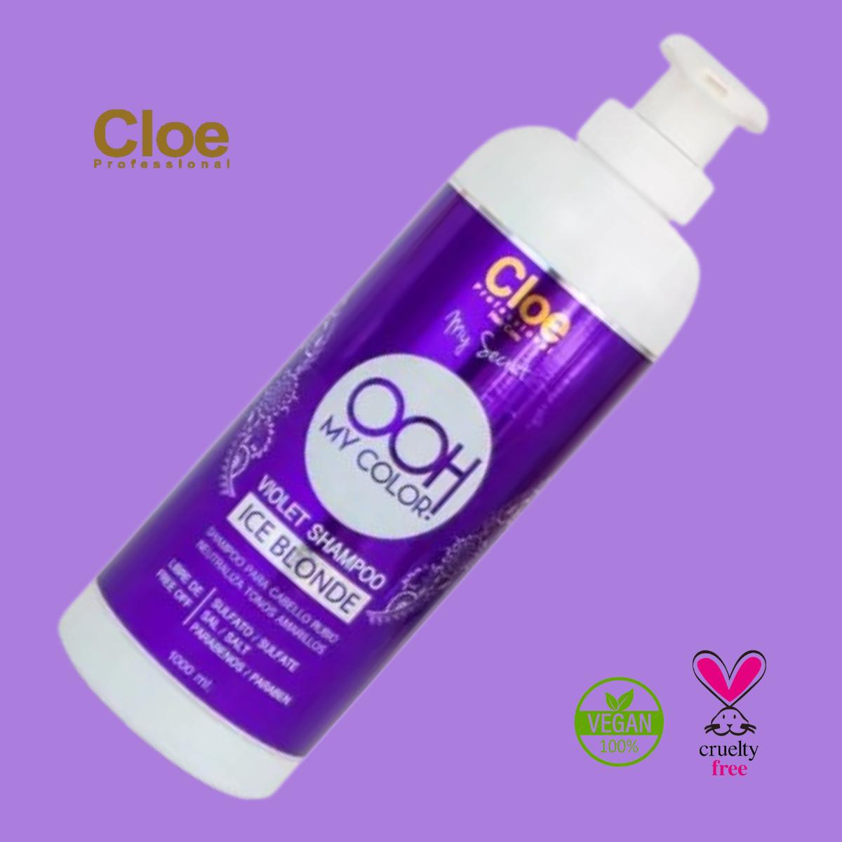 Shampoo Ooh My Color Violet Ice Blonde 1000 ml Cloe