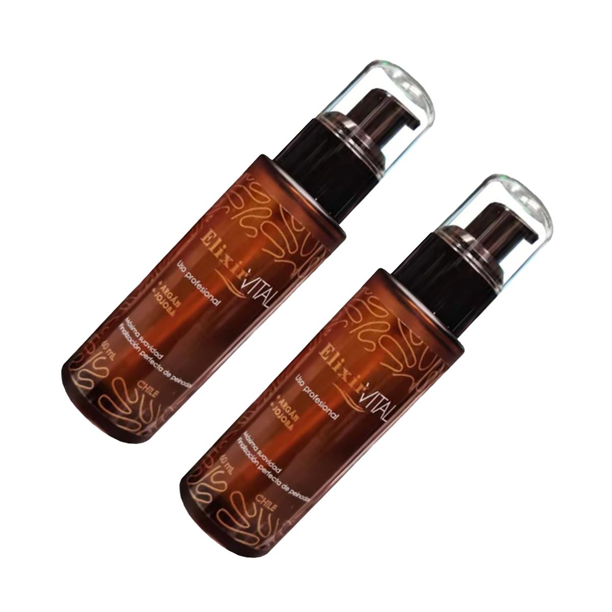 2 Serum Elixir Keratina Argan 60ml CU Marina Vital