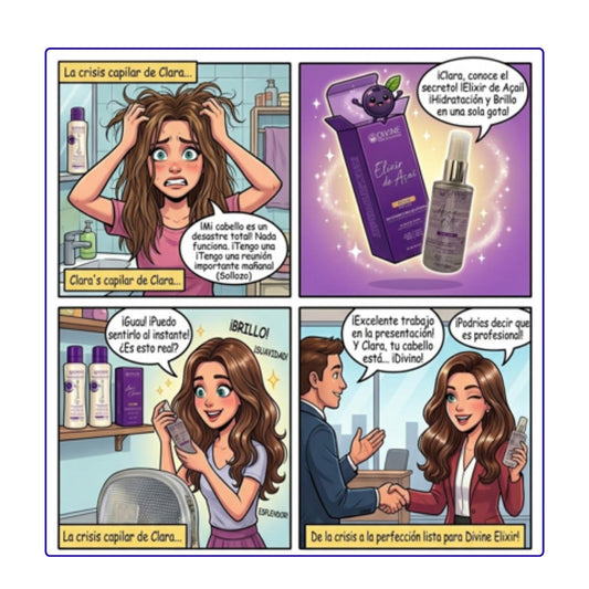 Kit Travel Shampoo, Acondicionador, Serum Acai Elixir Divine