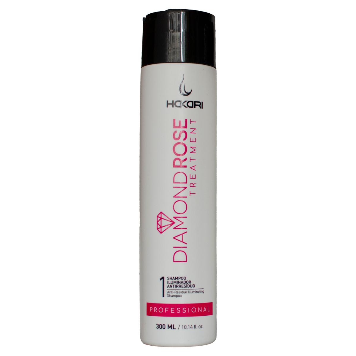 Diamond Rose Shampoo Antiresiduo paso 1