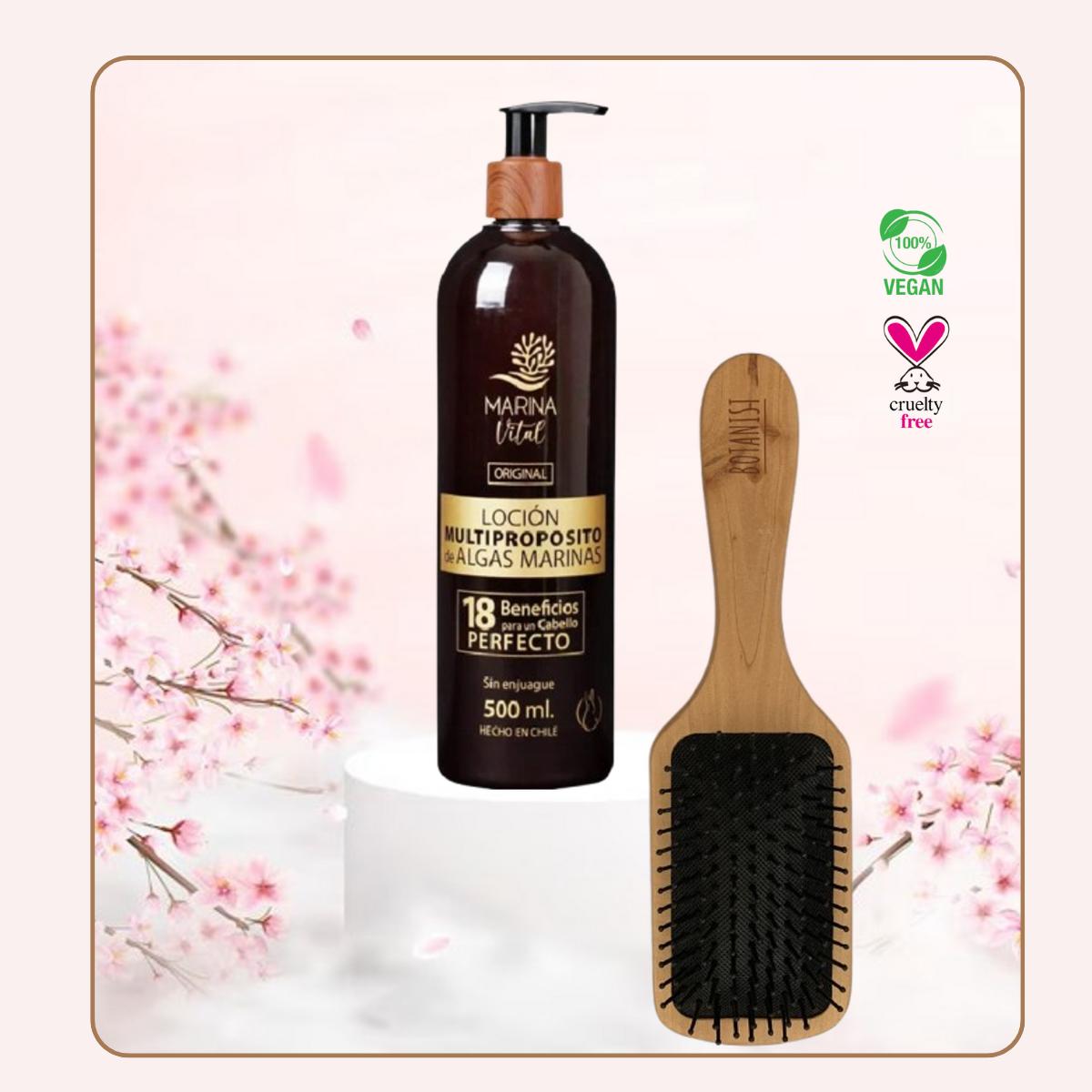 Loción Multipropósito Marina Vital 500ml +cepillo Desenredan