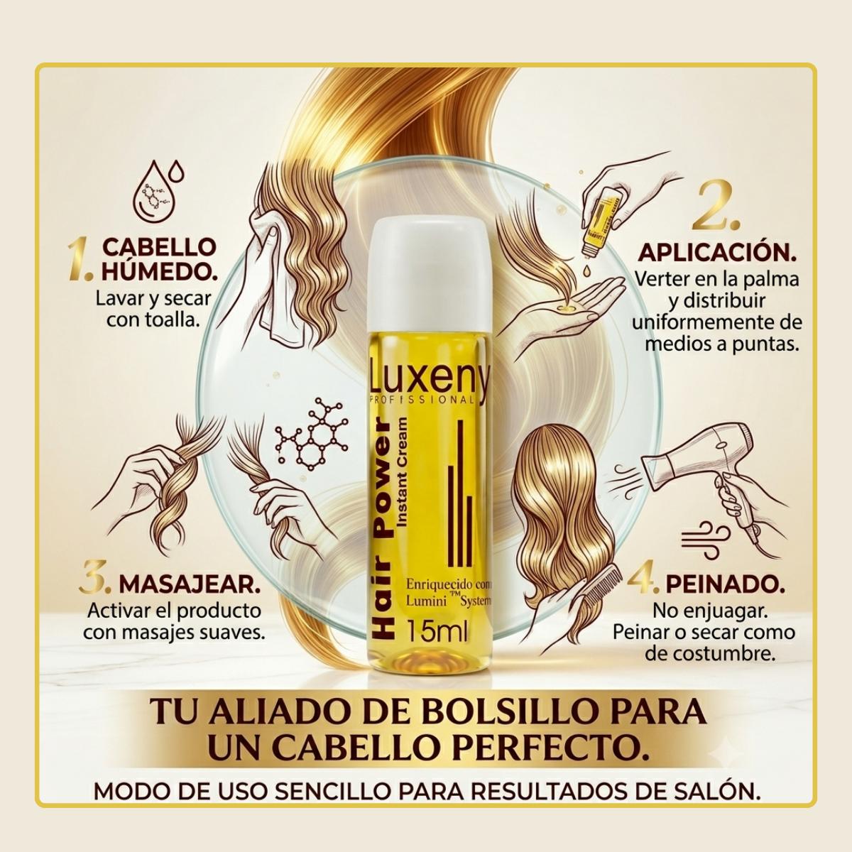Mini Hair Power - Rearación Capilar 15 ml