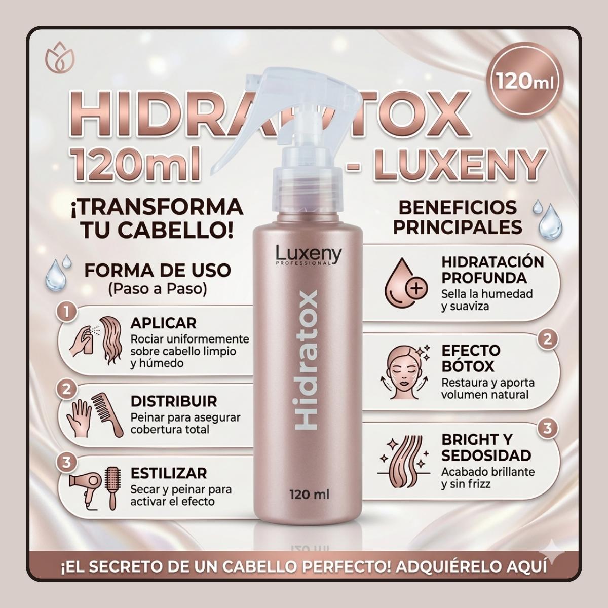 Hidratox efectos botox 120 ml