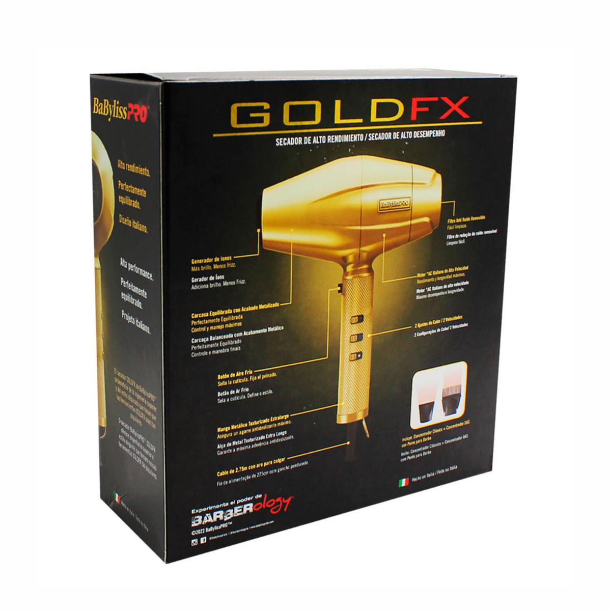 Secador Babylisspro Fxbdg1uz Goldfx