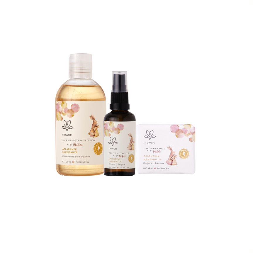 Shampoo + Jabon + Aceite Nutritivo Niño (a)