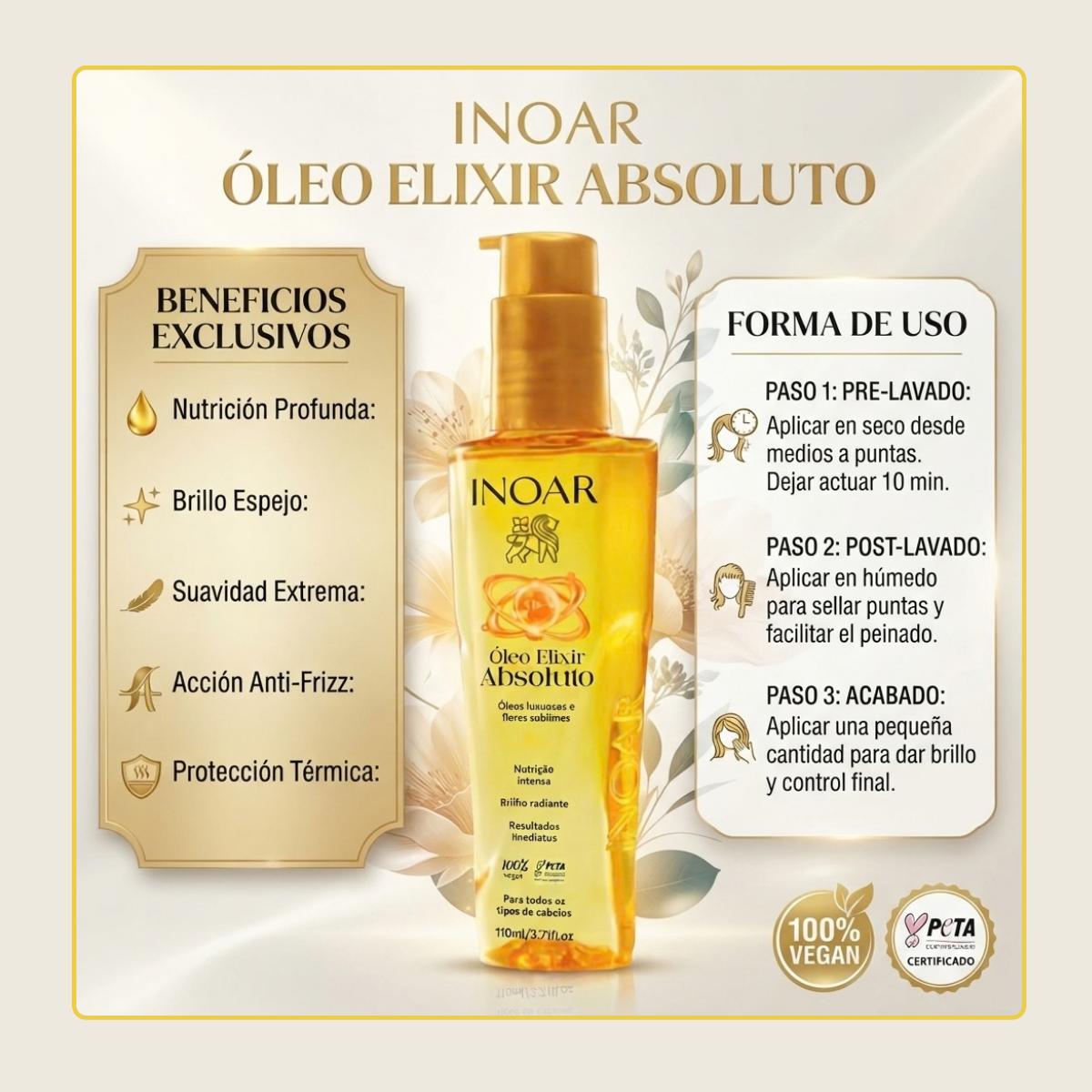 Oleo Elixir Absoluto 110 ml Inoar