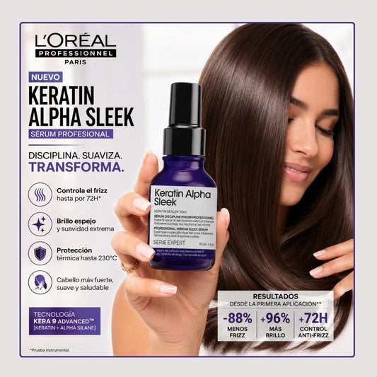 Keratin Alpha Sleek Serum 50 ml Loreal