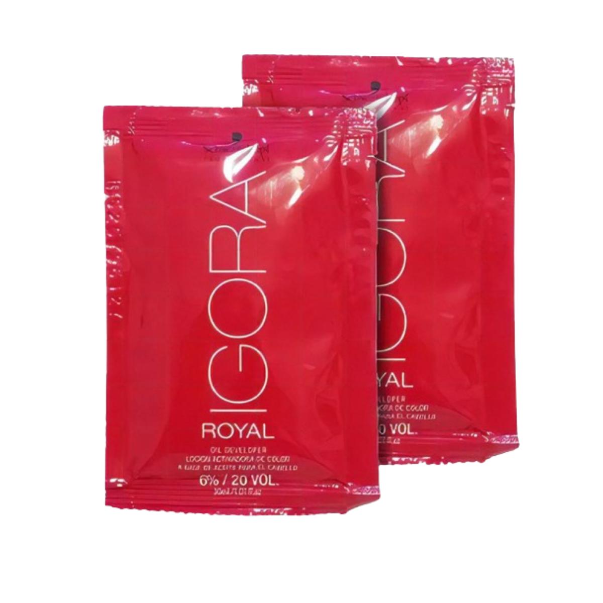 Tintura Igora Royal 9-1 Rubio Muy Claro Ceniza + Activador