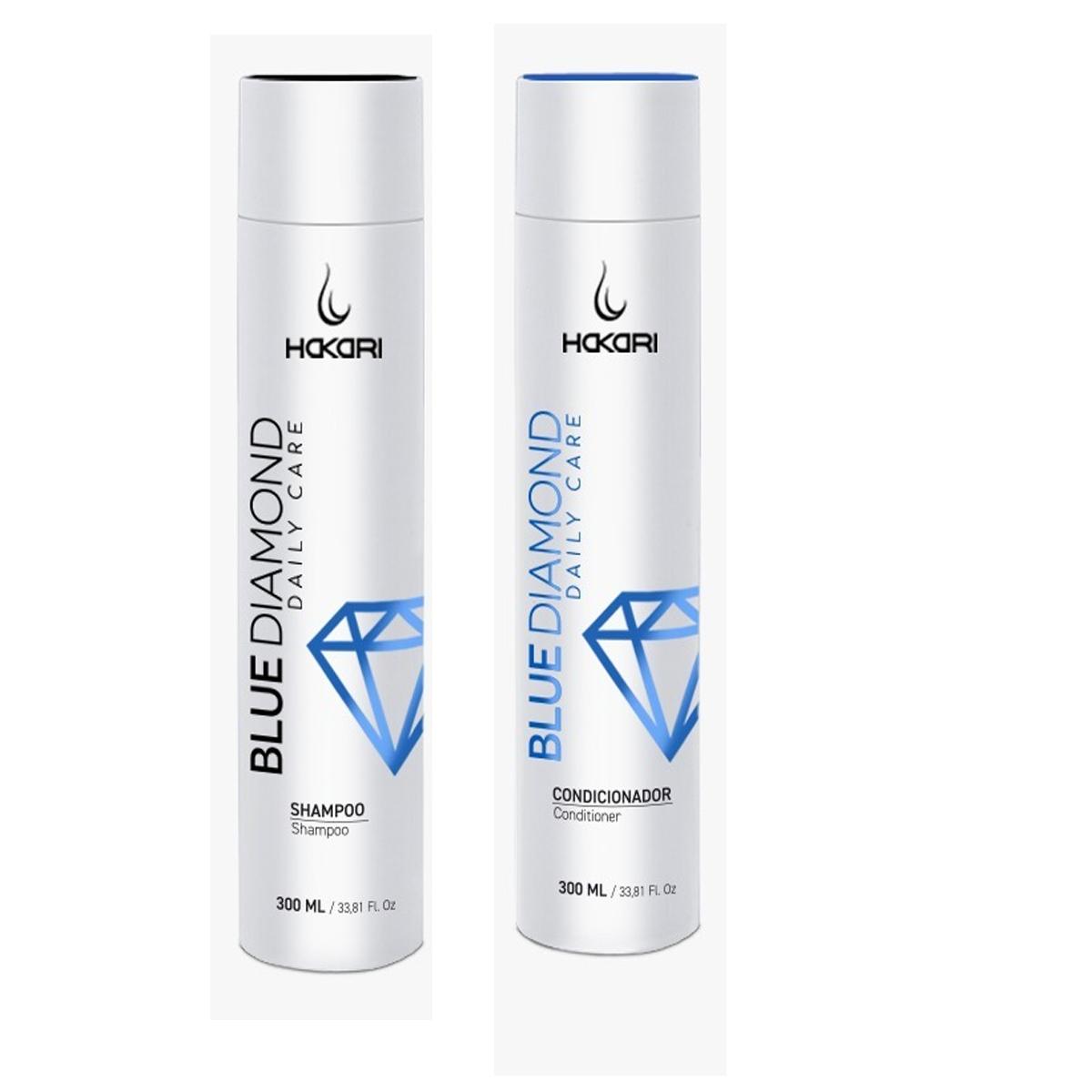 Shampoo y Acondicionador Blue Diamond 300 ml