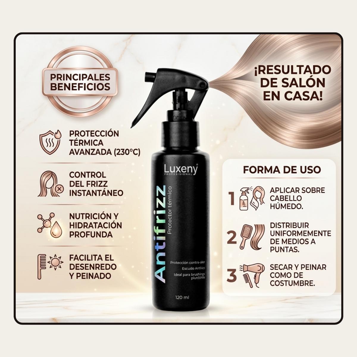 Protector Térmico Antifrizz 120 ml