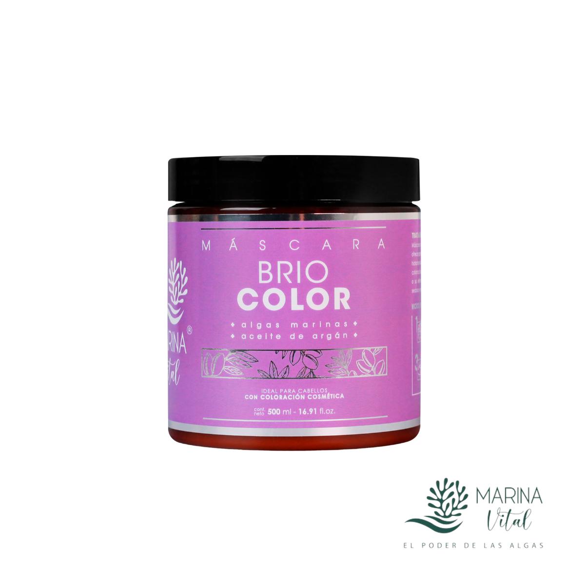 Shampoo y Máscara Briocolor Marina Vital 500 Ml C/u