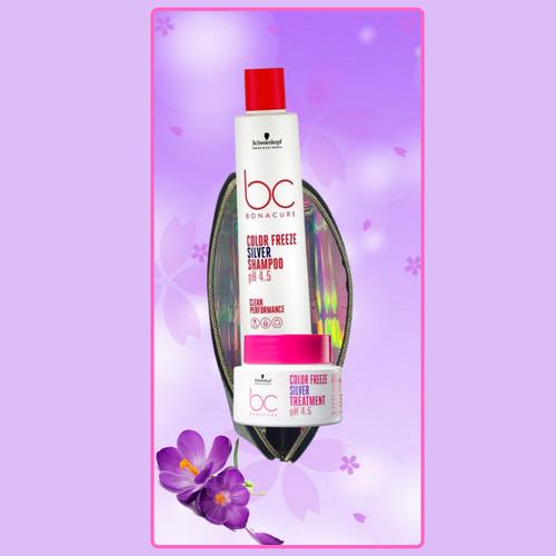 Kit Shampoo + Máscara Color Freeze Silver Ph 4.5 Schwarzkopf