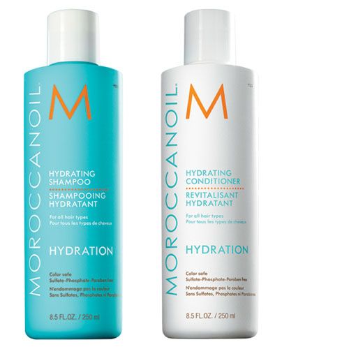 Shampoo y Acondicionador Hidratante 250 ml Moroccanoil