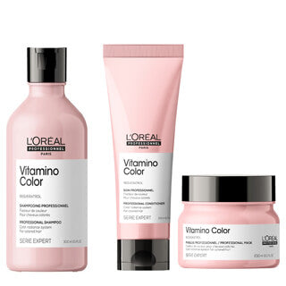 Shampoo-Acondicionador-Mascara Vitamino Color