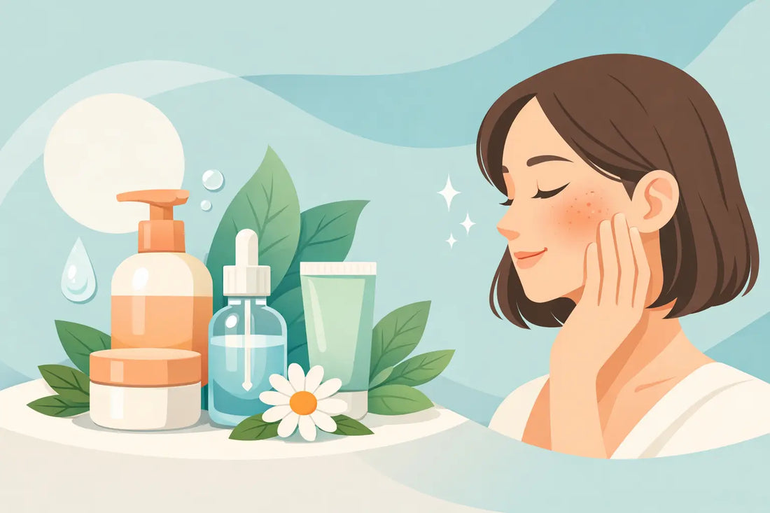 Guía de skincare para piel sensible sin irritar