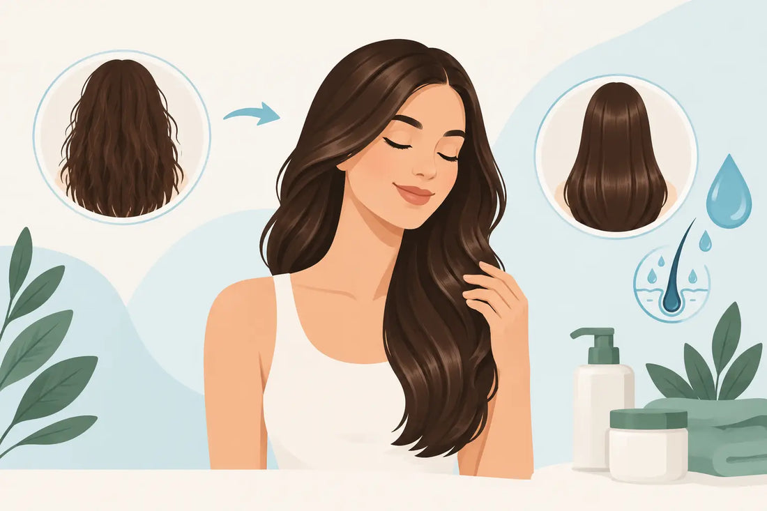 Resultados de hidratación: qué esperar del cabello