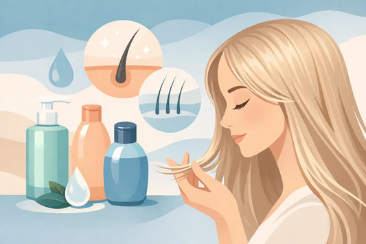 Qué shampoo usar en cabello fino