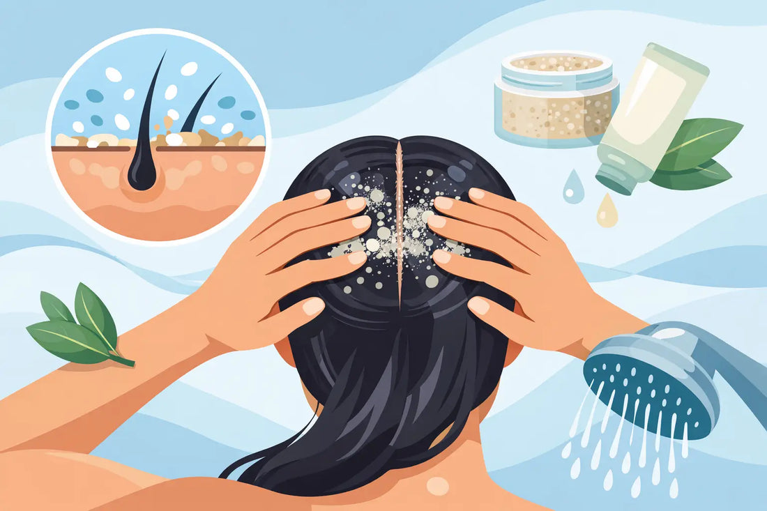 Cómo exfoliar el cuero cabelludo sin irritarlo