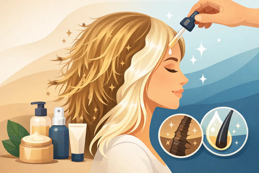 Tratamiento para cabello dañado por decoloración