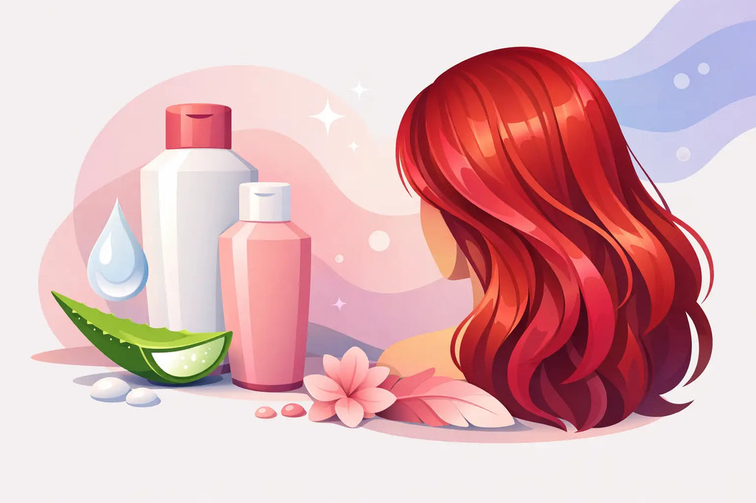 Acondicionador sin sal para cabello teñido