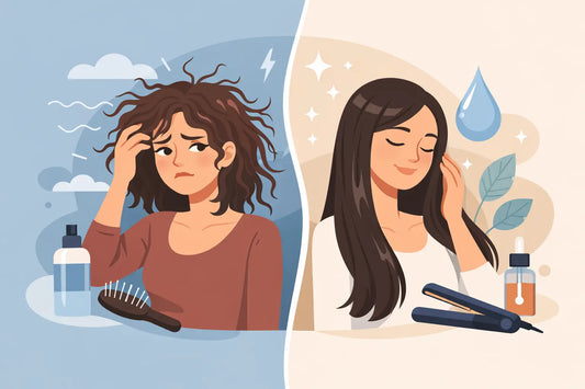 Cómo bajar el frizz del cabello de verdad