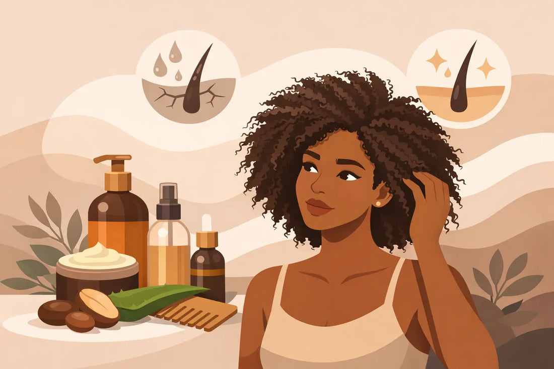 Productos para cabello afro reseco: qué elegir