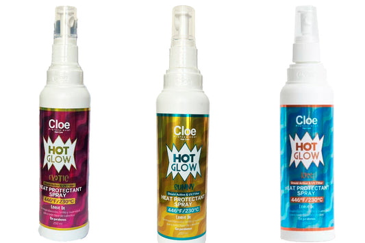 Cabellos Deslumbrantes y Protegidos con el Spray Hot Glow de Cloe