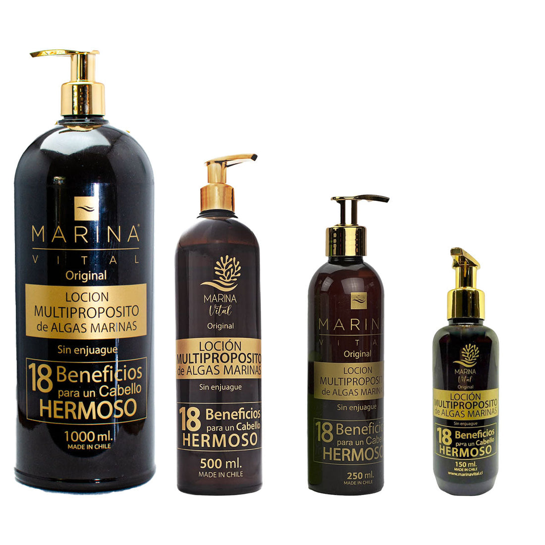 Loción Multipropósito de Algas Marinas de Marina Vital