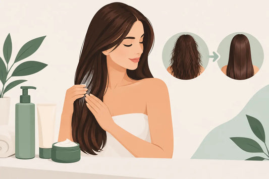 Cómo aplicar tratamiento anti frizz sin apelmazar