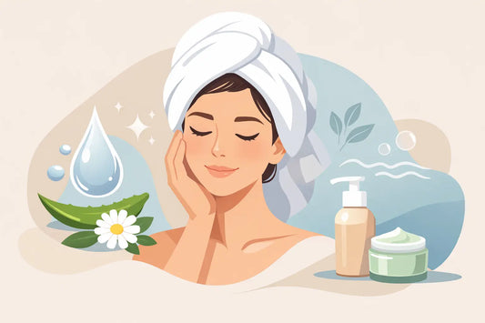 Cuidado facial para piel sensible sin irritarla