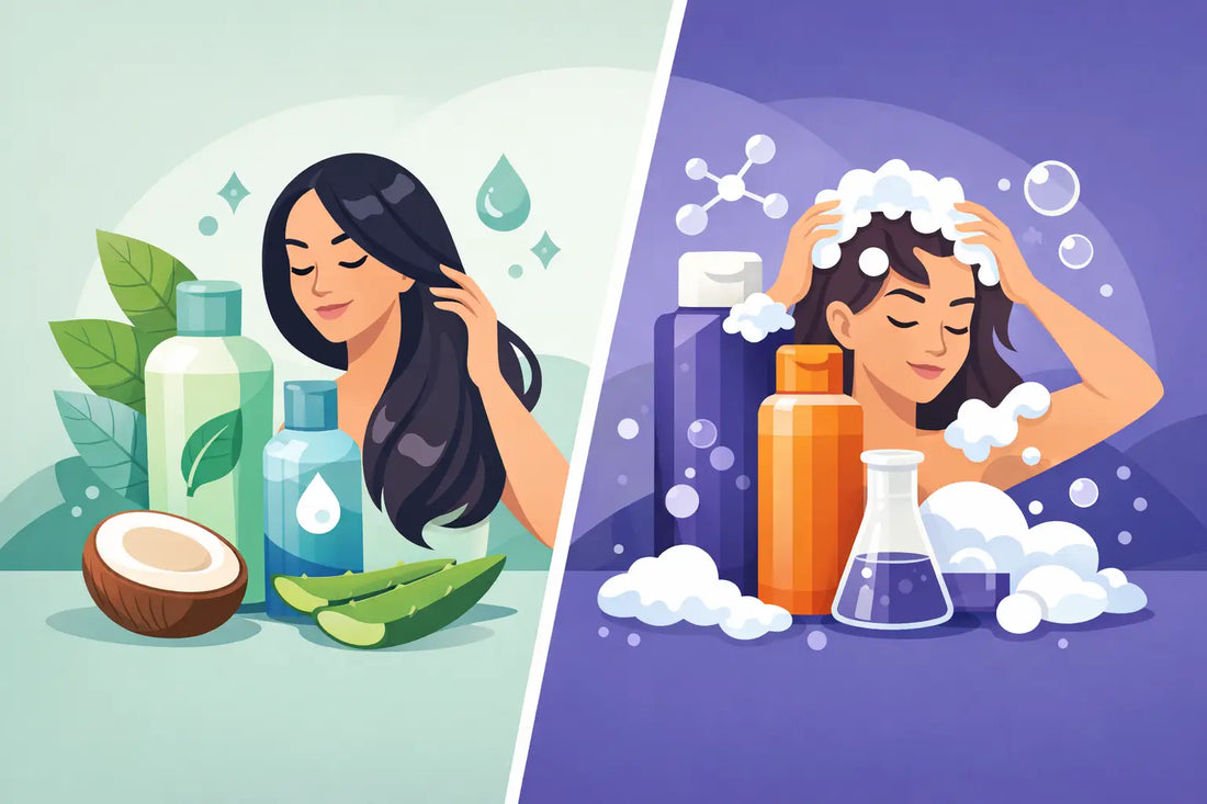 Shampoo sin sal vs sulfatos: cuál te conviene