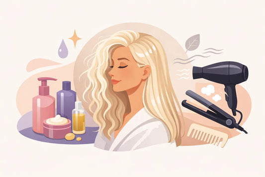 Rutina anti frizz para cabello decolorado